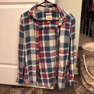 American eagle flannel size medium like new
